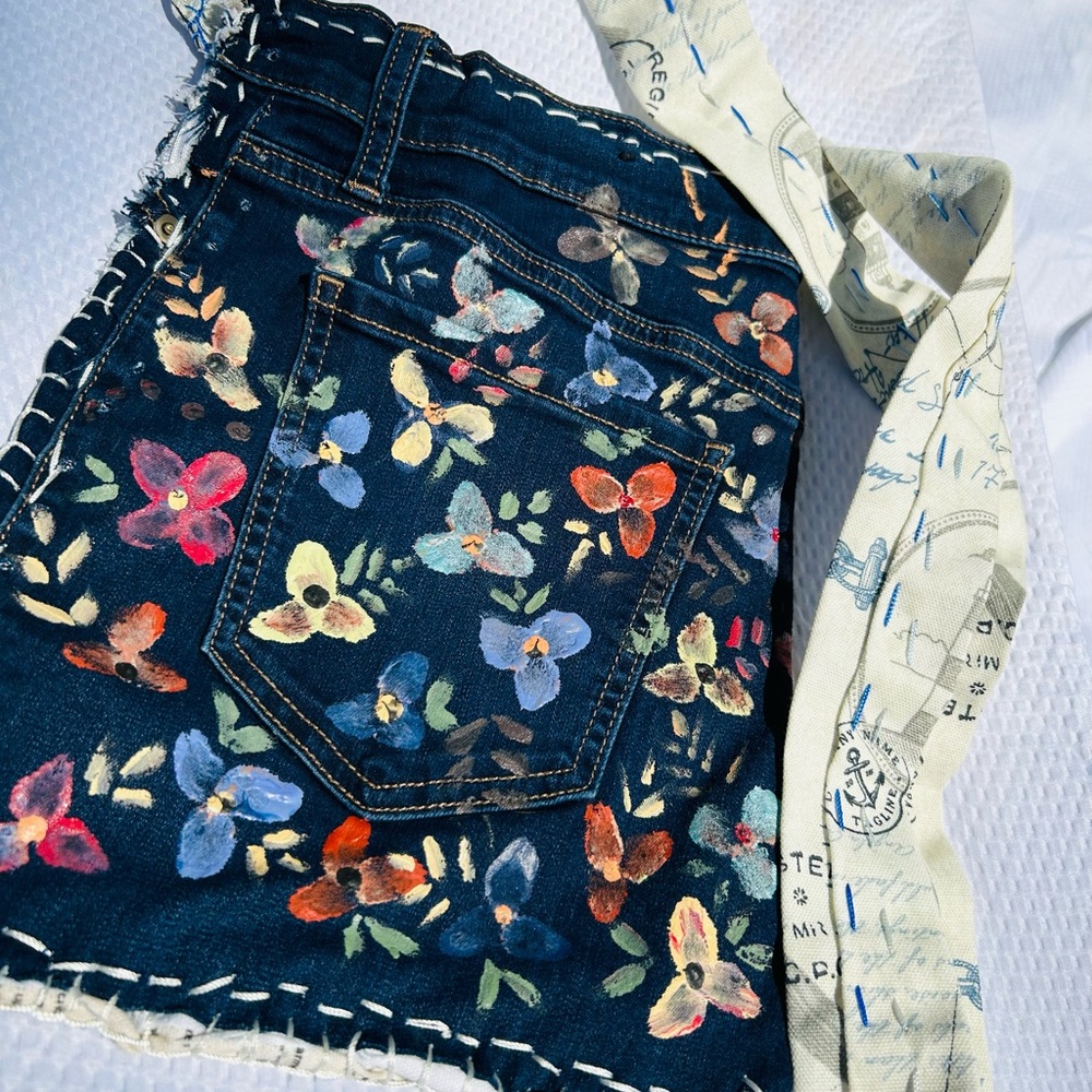 Colorful Bloom Crossbody Bag